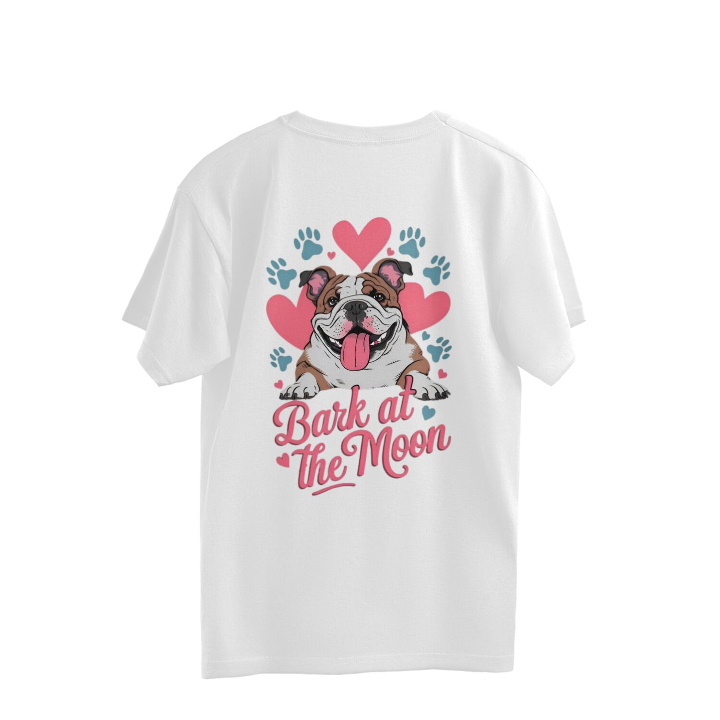 Dog Lover - Bark at the moon - Oversized T-shirt