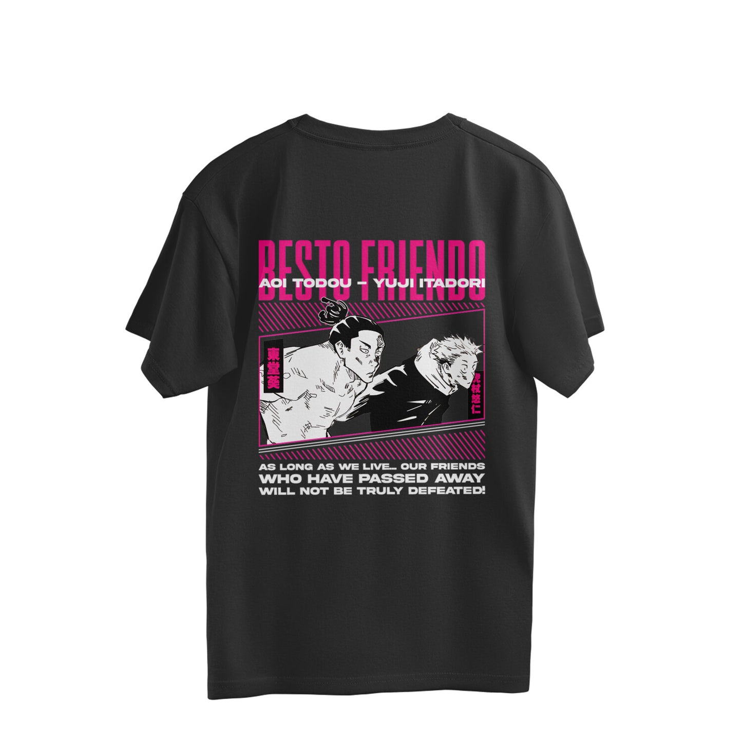 Jujtsu Kaisen - Besto Friendo - Todo X Yuji - Oversized T-shirt