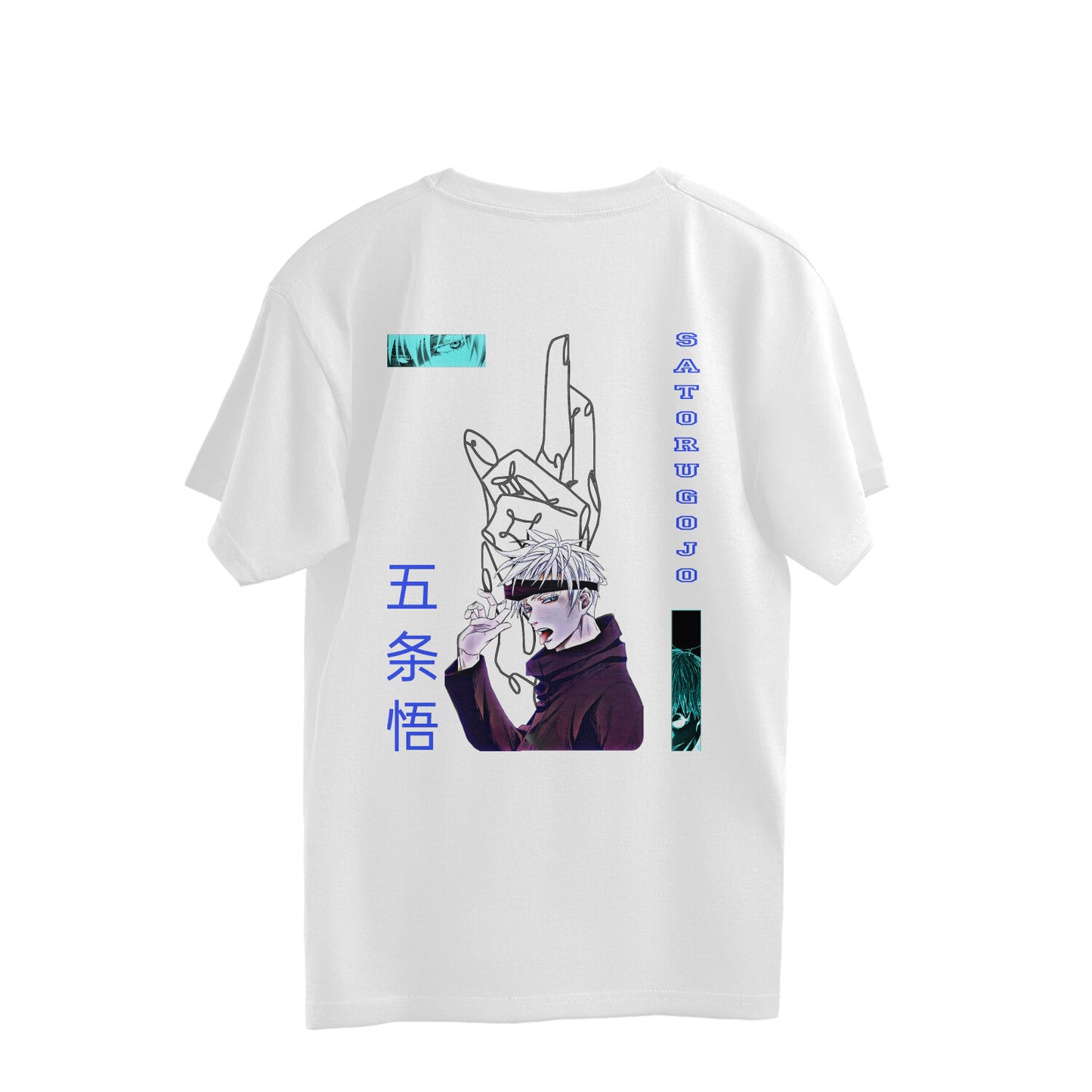 Jujutsu Kaisen - Saturo Gojo 'Art is not Dead' - Oversized T-shirt [PREMIUM]