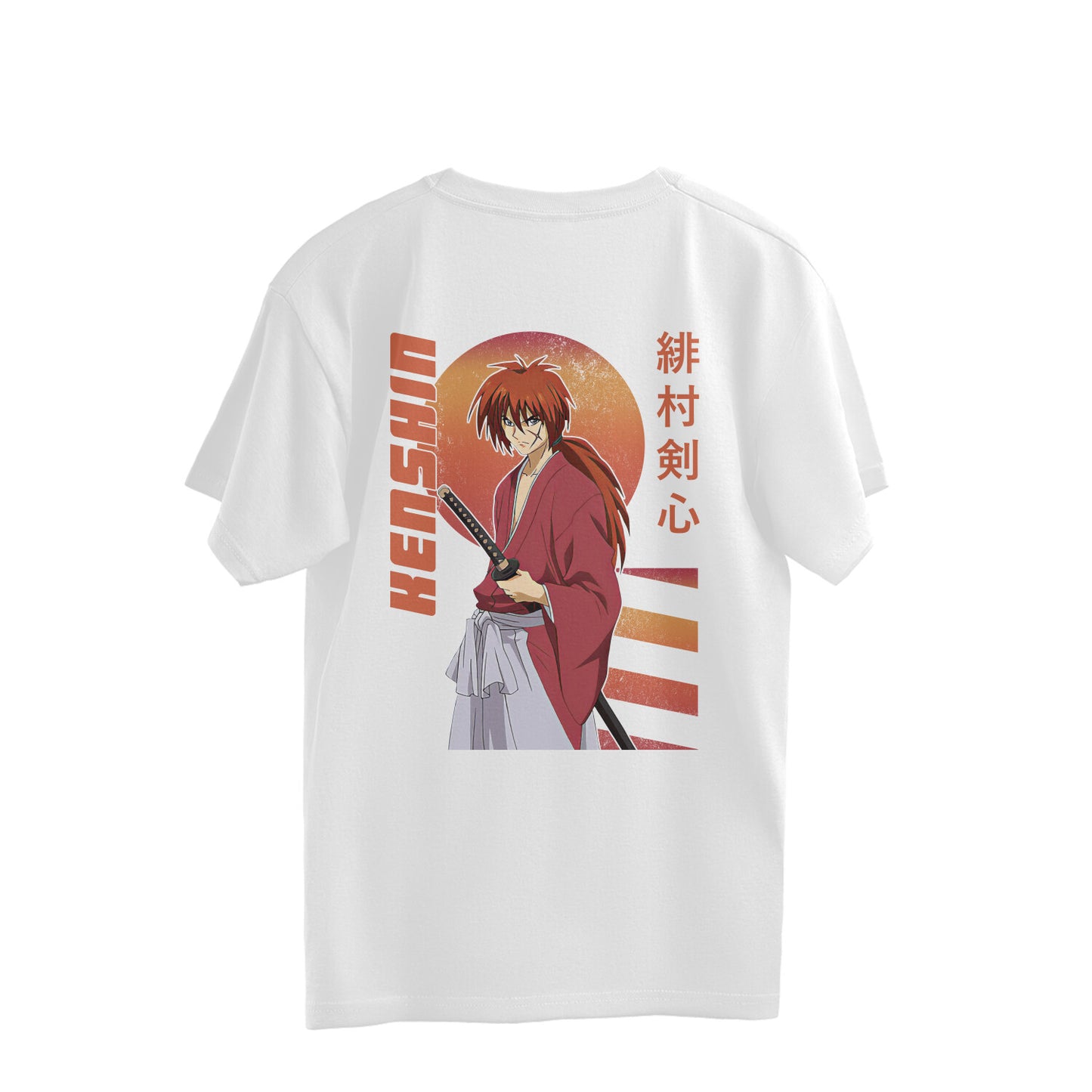 Samurai X -  Kenshin Himura - Oversized T-shirt