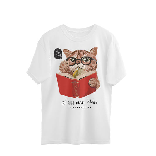 Cat - Meow - Oversized T-shirt