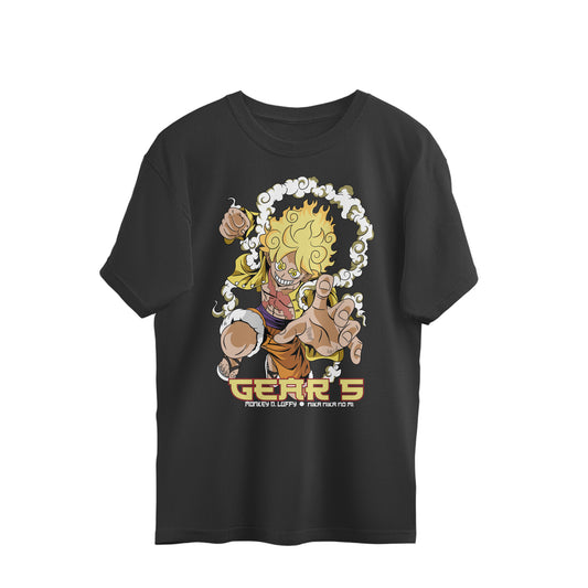 One Piece - Luffy - Sun God Nika - Gear 5 - Oversized T-shirt