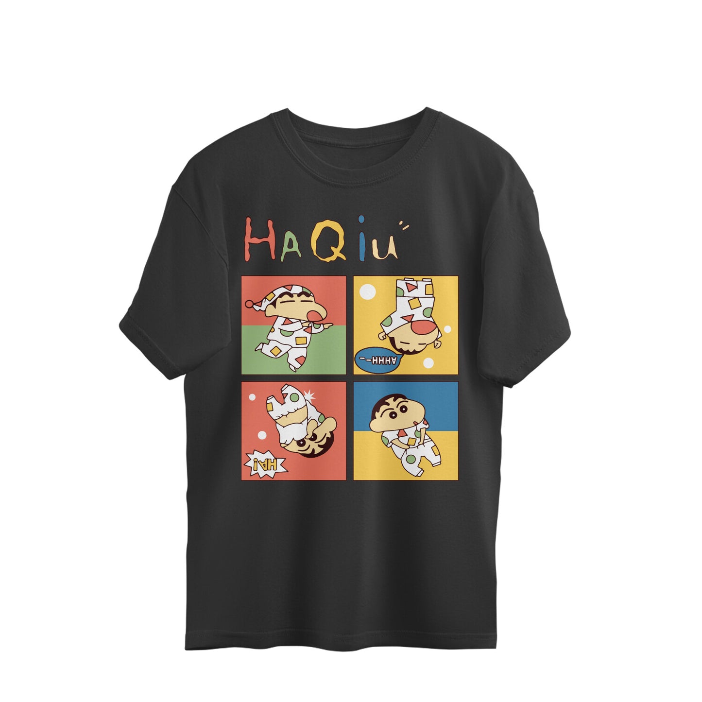 Shinchan Funny - Panel Design - Oversized T-shirt