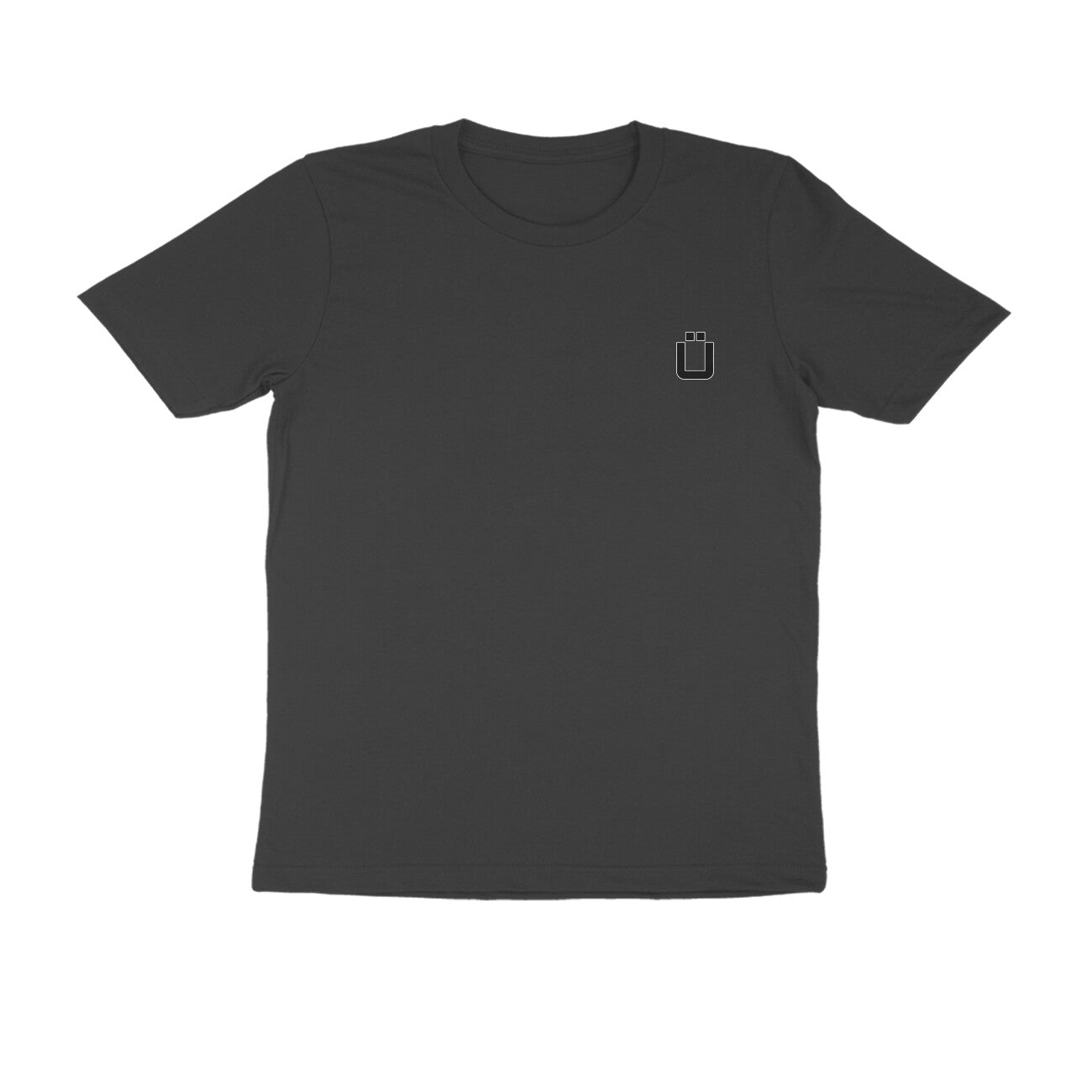 Front view of the premium t-shirt inspired with U Logo at the upper left of the tshirt from Kashiba U. Shop this trendy tshirt from Kashiba U online. Buy Now!