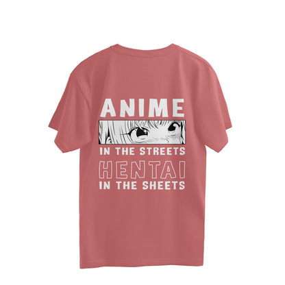 Anime In The Streets Hentai In The Sheets - Oversized Tshirt - Kashiba Store