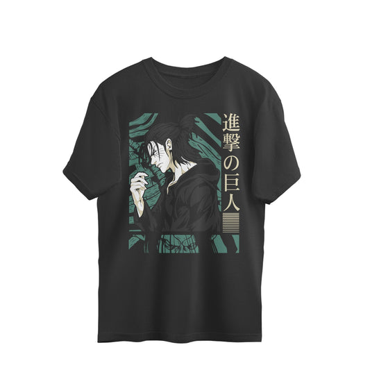 Attack on Titan - Eren Yeager - Oversized Tshirt - Kashiba Store