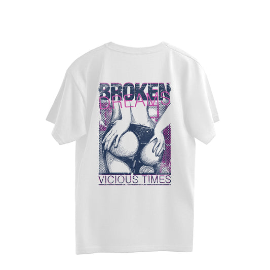 Broken Dreams Oversized T-shirt - Kashiba Store
