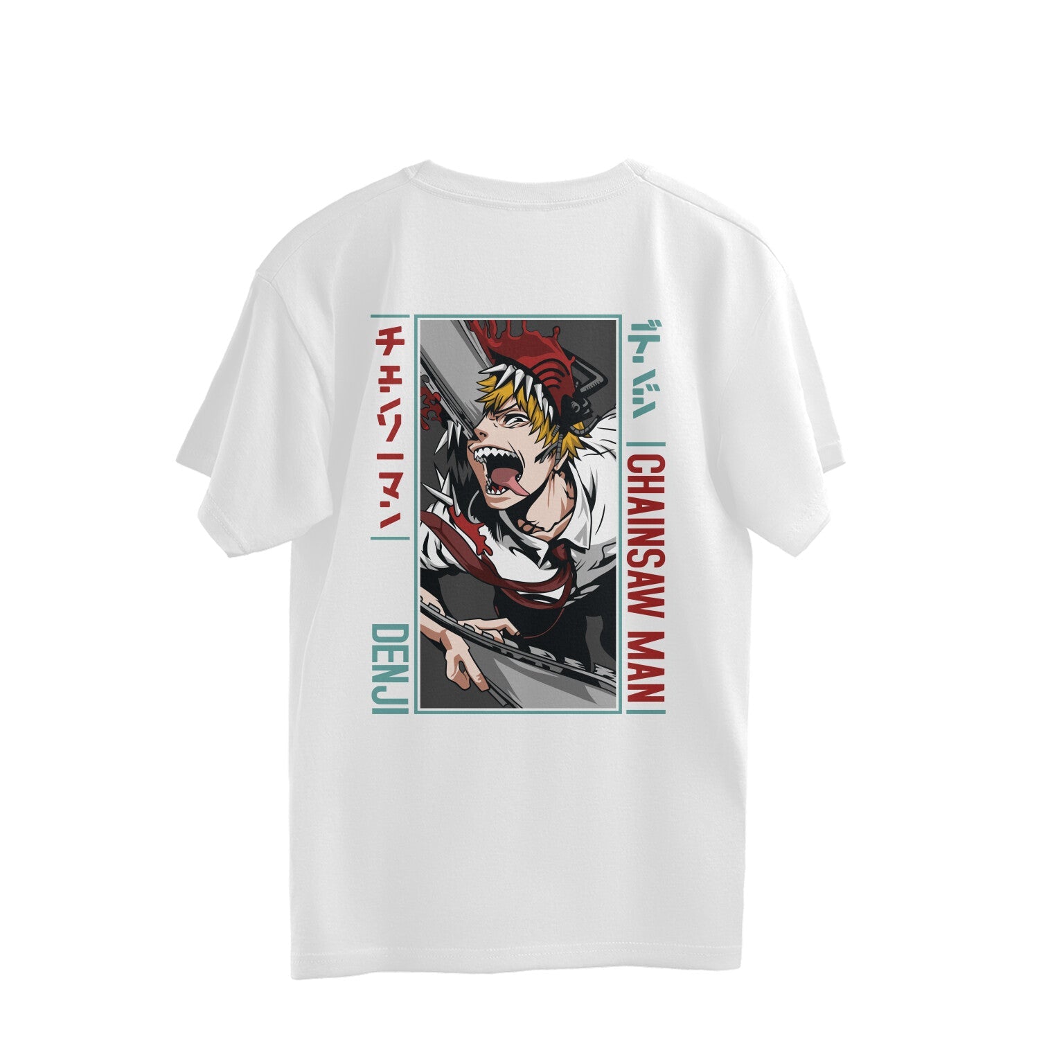 Chainsaw Man - Denji - Oversized T-shirt - Kashiba Store