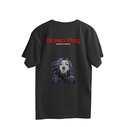 Green Flag - Oversized T-shirt - Kashiba Store