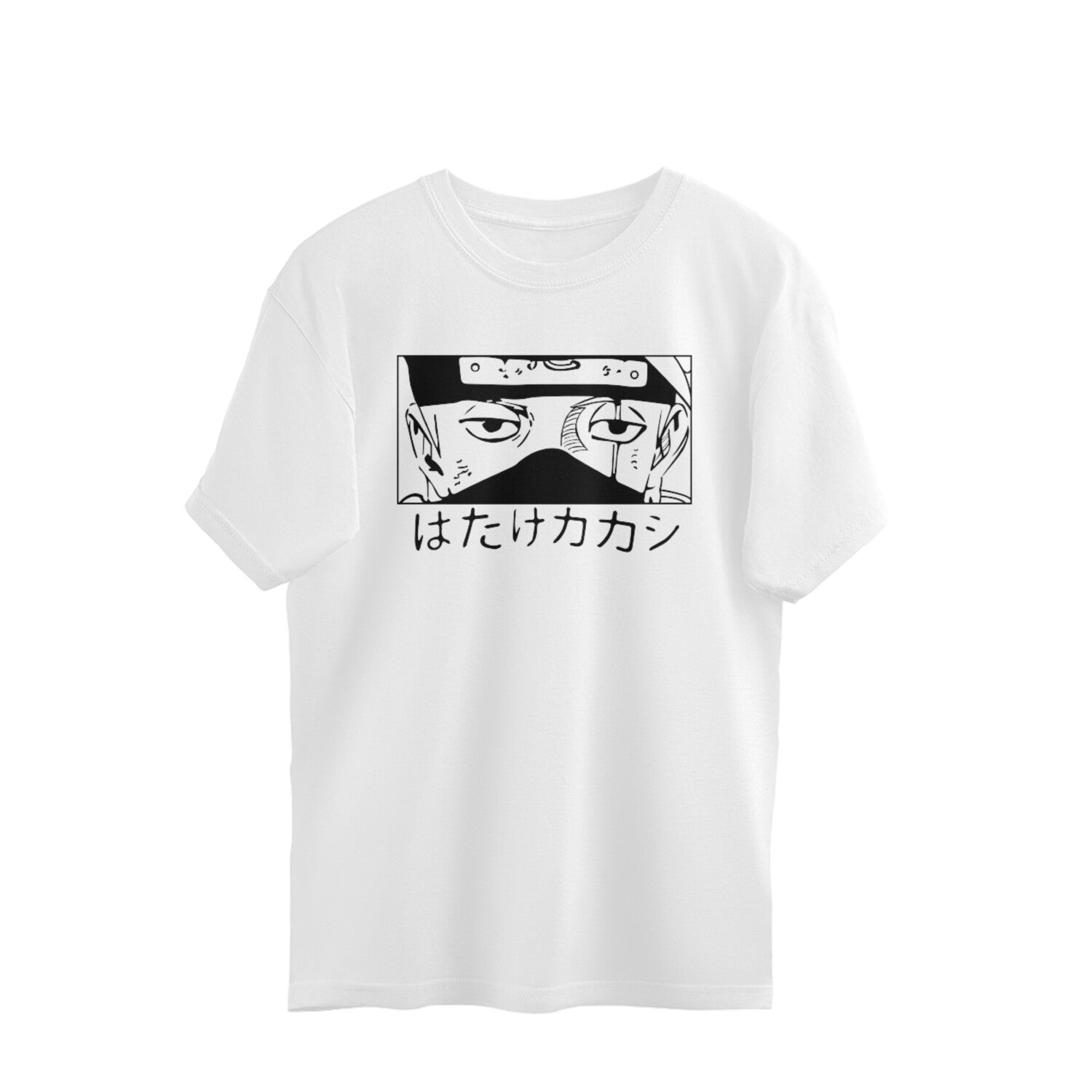 Naruto - Kakashi Sketch - Oversized T-shirt [PREMIUM] - Kashiba Store
