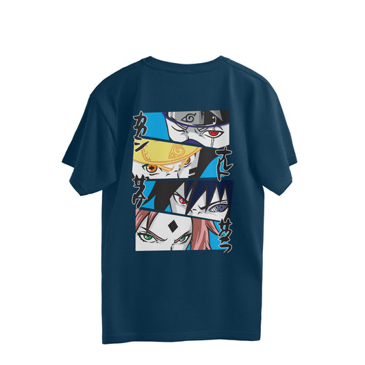 Naruto - Team 7 - Oversized T-shirt - Kashiba Store