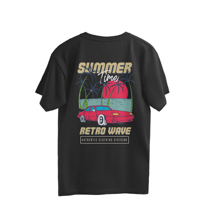 Retro Wave - Oversized Tshirt - Kashiba Store