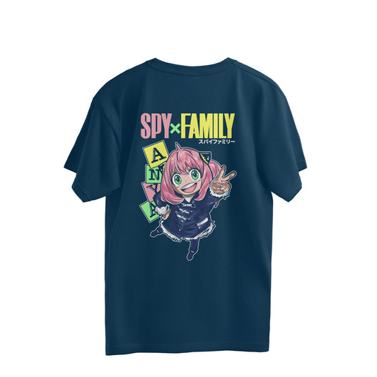 Spy X Family - Anya Forger - Waku Waku - Colored - Oversized Tshirt - Kashiba Store