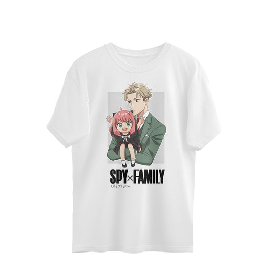 Spy x Family - Loid Forger and Anya Forger - Oversized Tshirt - Kashiba Store