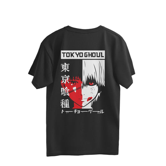 Tokyo Ghoul - Ken Kaneki - Human and Ghoul - Oversized Tshirt - Kashiba Store