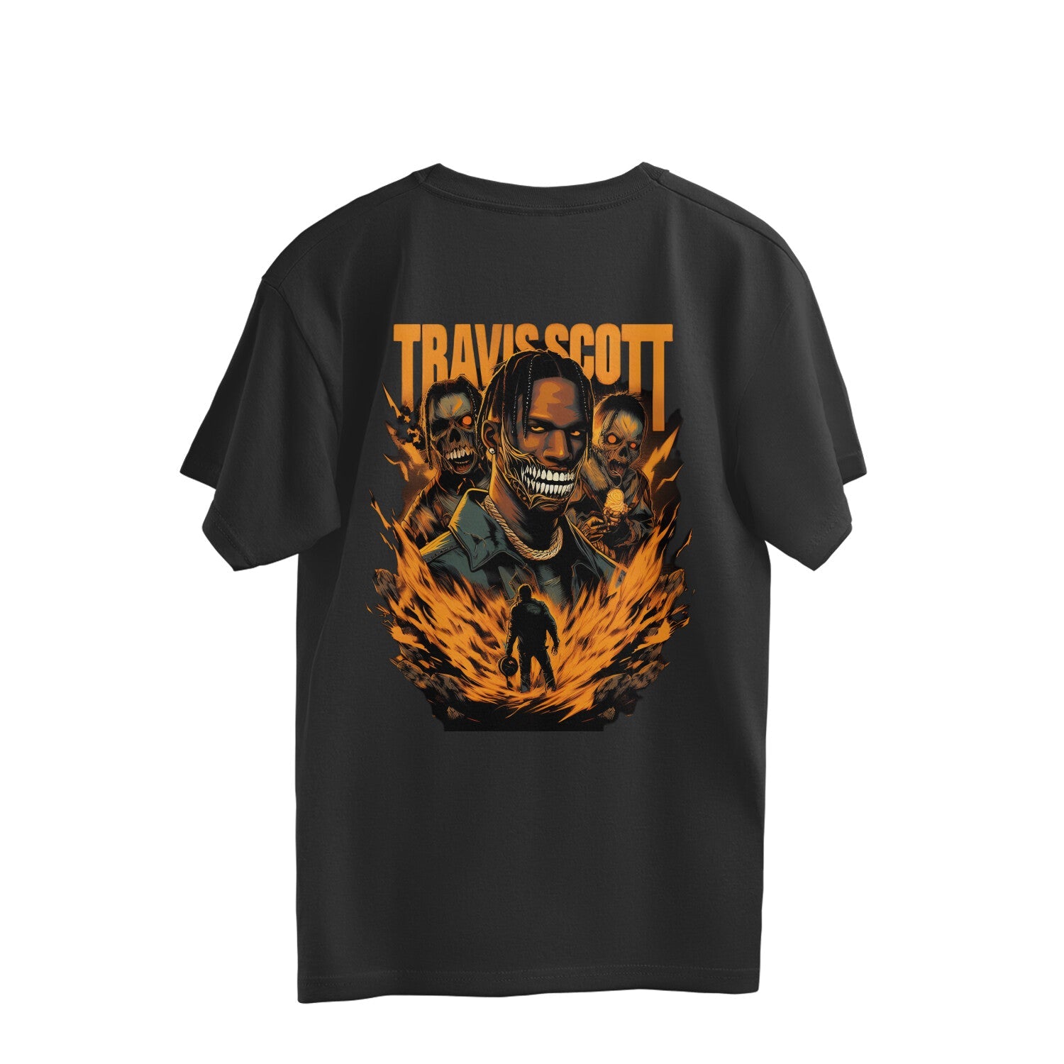 Travis Scott x Zombie - Oversized Tshirt - Kashiba Store